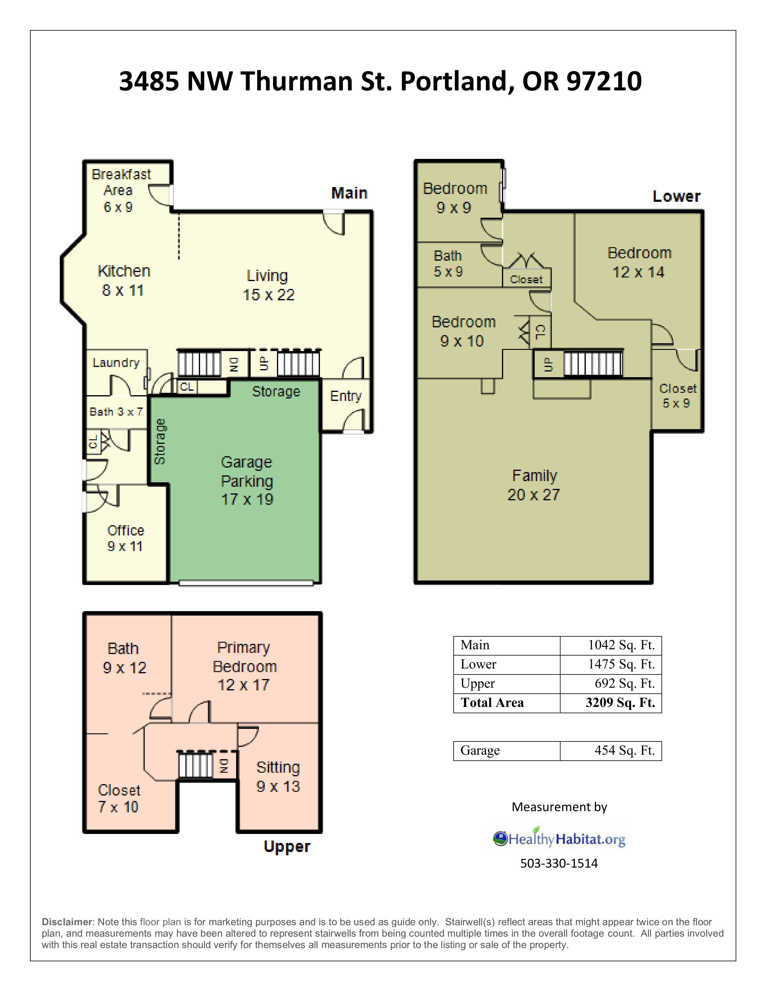 Portland Floor Plan